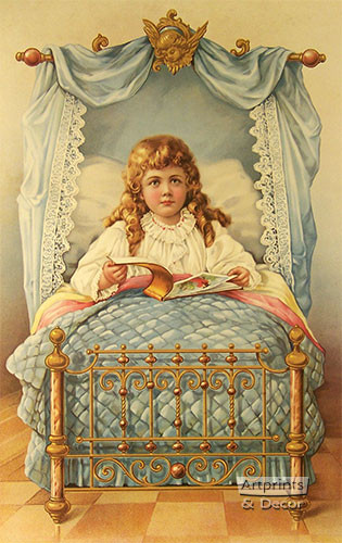 Bedtime Story - Framed Art Print