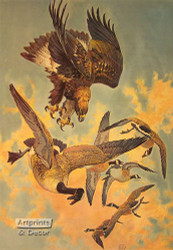 Dangerous Flight by Lynn Bogue Hunt - Art Print