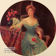 Victorian Lady - Framed Art Print