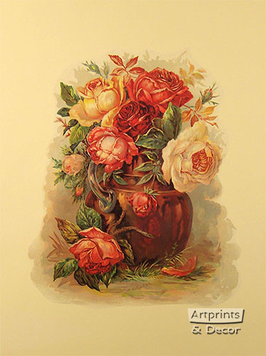 Roses - Framed Art Print