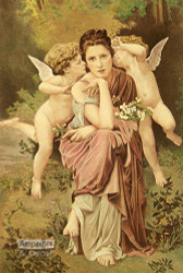 The Song of Happiness, Art Print by Annie Benson Müller at