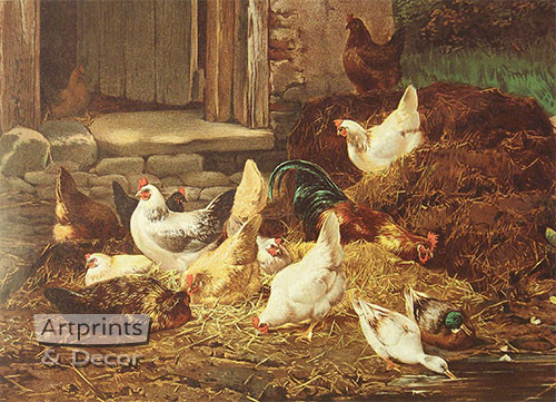 The Foraging Party E.R. Wracs - Art Print