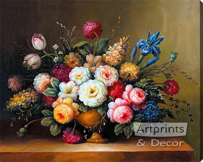 Garden Bouquet - Stretched Canvas Art Print