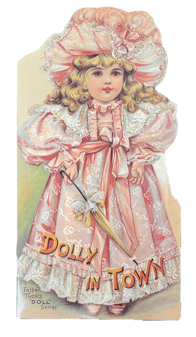 Dolly In Town Father Tuck's "DOLL" Series Children's Book