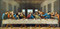 The Last Supper by Leonardo Da Vinci - Stretched Canvas Art Print