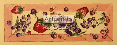 Summer Berries - Framed Art Print