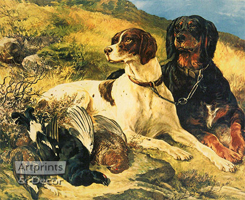 Bird dog hot sale painting