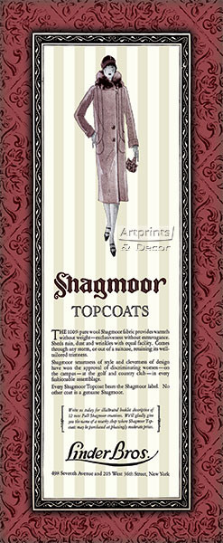 Shagmoor Topcoats - Art Print