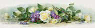 Bride Roses & Violets by Paul de Longpre - Art Print