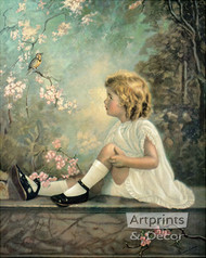 The Song of Happiness, Art Print by Annie Benson Müller at
