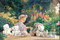 Kyla's Tea Party by Kevin Roeckl - Stretched Canvas Art Print