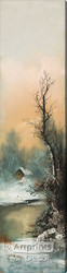 Winter Solace by William Henry Chandler - Stretched Canvas Art Print