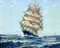 Clear Sailing by Frank Virins Smith - Framed Art Print