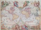 World Map 1792 - Framed Art Print
