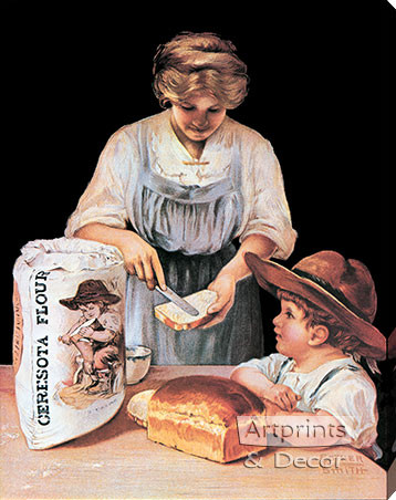 Ceresota Flour - Stretched Canvas Vintage Ad Art Print
