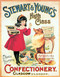 Stewart's & Young's Confectionery - Framed Vintage Ad Art Print