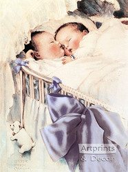 Double Blessing by Bessie Pease Gutmann - Art Print