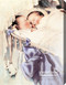Double Blessing by Bessie Pease Gutmann - Stretched Canvas Art Print