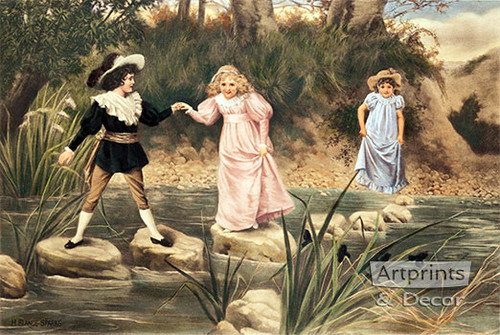 A Helping Hand by H. Blande Sparks - Art Print