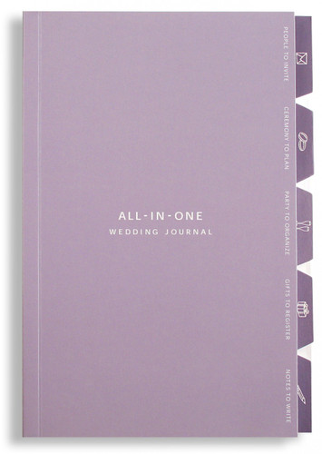 All-in-One Wedding Journal: Here Comes the Journal