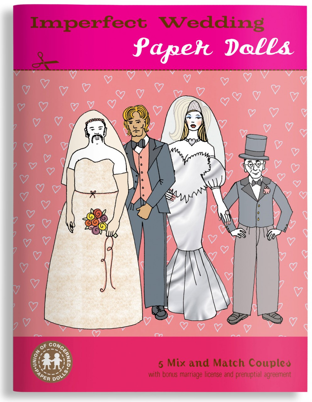 wedding paper dolls