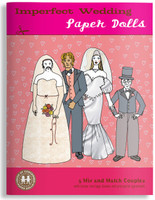 Imperfect Wedding Paper Dolls: Funny Wedding Shower Gift