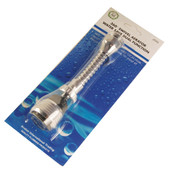 360º Swivel Aerator With Plastic Ball Joint and 10cm Hose Chrome