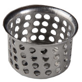 Bathroom Basket Strainer 1" Stainless Steel Pack of 6 