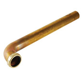 Rough Brass End Outlet Waste Arm