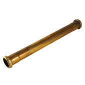 Rough Brass Slip Joint Extension Tube