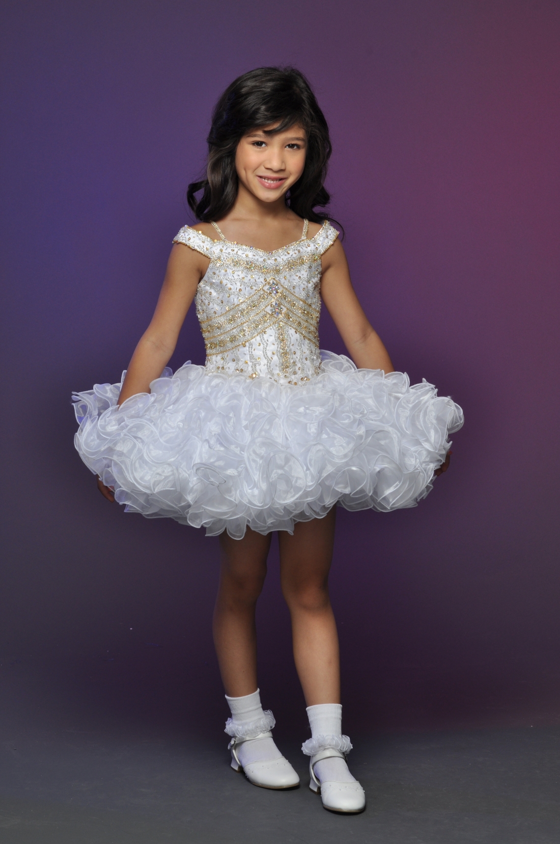 Little Rosie Cupcake Pageant Dresses  Girls Short Pageant -3822
