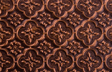 WC 20 Faux Tin Backsplash Roll - Antique Copper - Image taken of a 6 inch by 4 inch piece