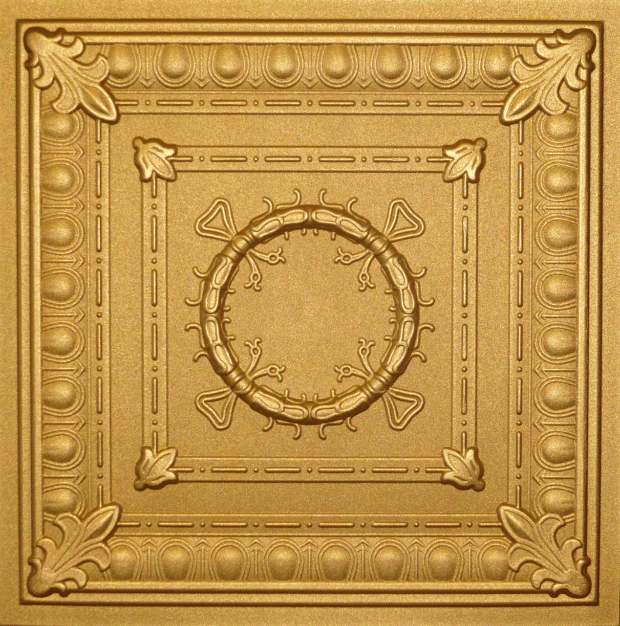 R47 Gold Styrofoam Ceiling Tile 20"x20" (R47Gold)