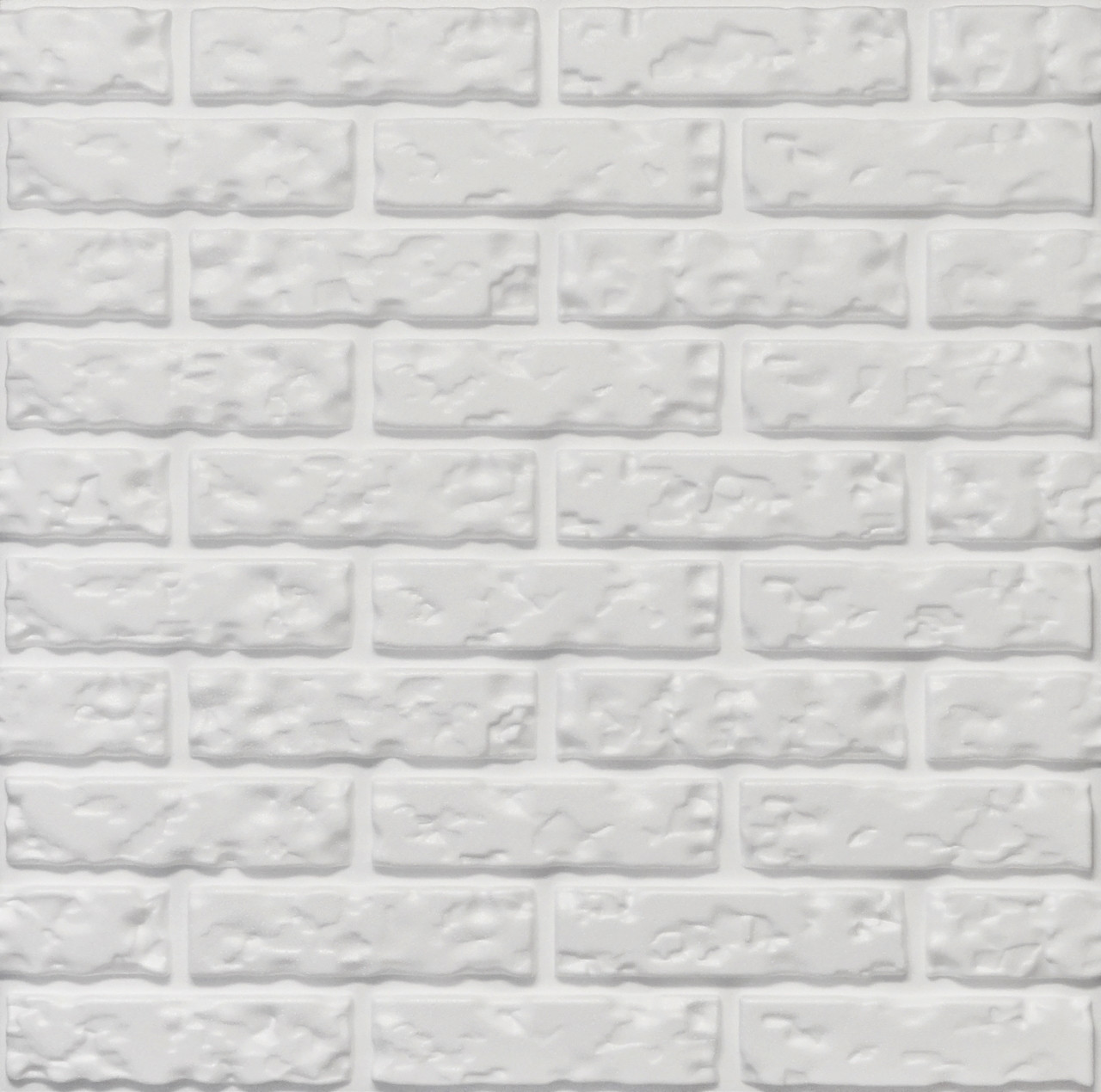 3D Wall  Panel  Styrofoam  23 6 x23 6 Bricks Set of 6 