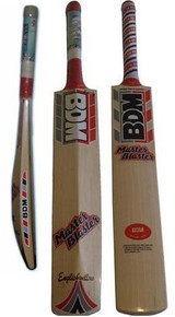 BDM Master Blaster English Willow Cricket Bat'Jr