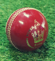 AJ Sports Super Cavalier Cricket Ball - 5.5ozs (Red)