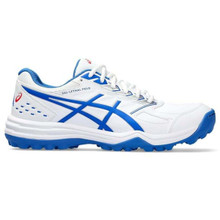Asics Gel Lethal Field White/Tuna Blue Cricket Rubber Shoes' 2024