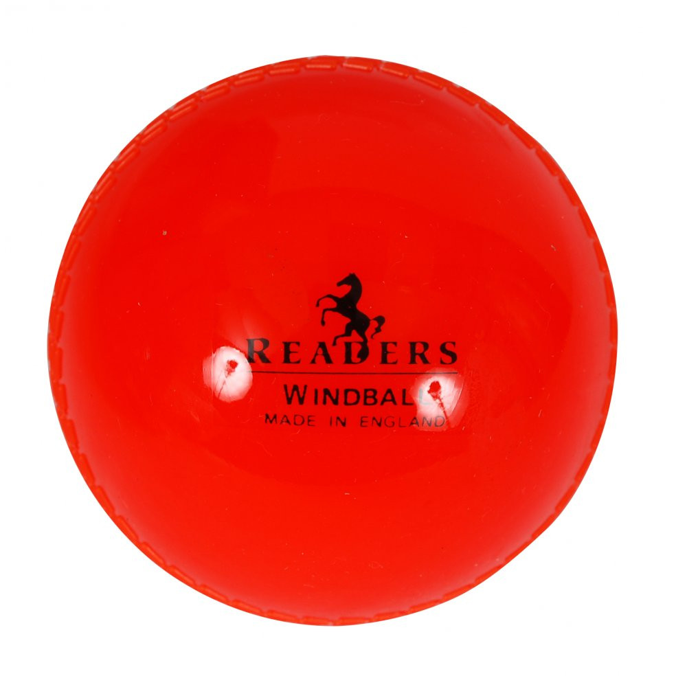 Readers Windball Training Cricket Ball Orange 