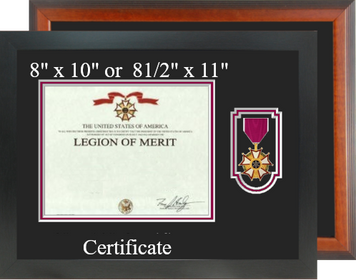  Legion of Merit Certificate Frame-Horizontal