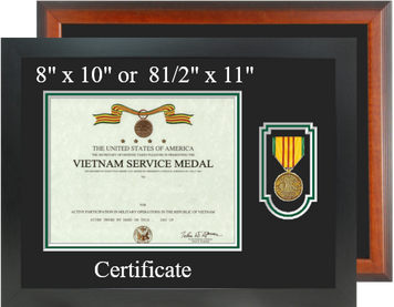 Vietnam Service Certificate Frame-Horizontal