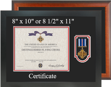 Distinguished Flying Cross Certificate Frame-Horizontal