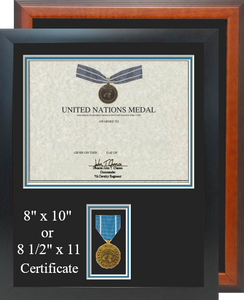 United Nations Certificate Frame