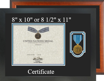United Nations Certificate Frame-Horizontal