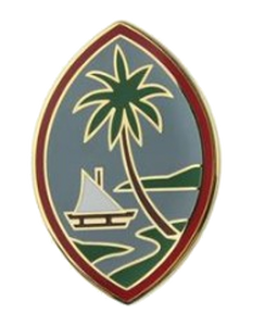 Guam Army National Guard Combat Service Identification Badge (CSIB)