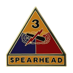 Third Armored Division Combat Service Identification Badge (CSIB)