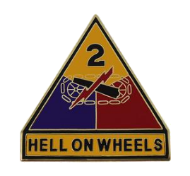 Second Armored Division Combat Service Identification Badge (CSIB)
