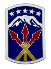 593rd Sustainment Brigade Combat Service Identification Badge (CSIB)