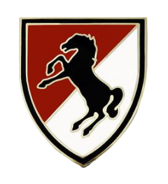 11th Armored Cavalry Regiment Combat Service Identification Badge (CSIB)
