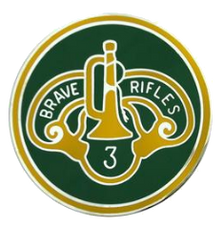 3rd Armored Cavalry Regiment Combat Service Identification Badge (CSIB)