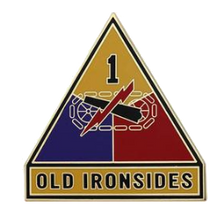 1st Armored Division Combat Service Identification Badge (CSIB)